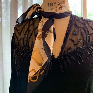 Vintage 1996 Jones New York silk scarf